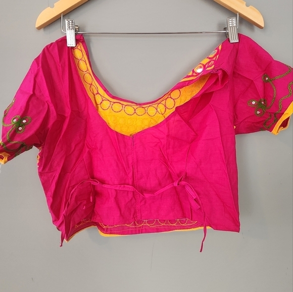 STUNNING Rajasthani lehnga, never worn. Sz small. - Picture 6 of 8
